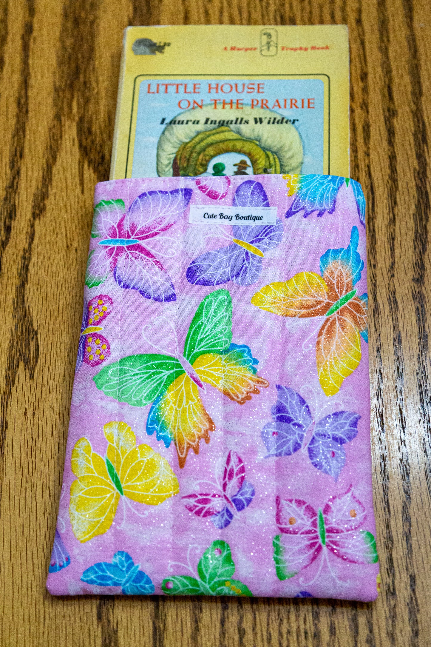 Bright Butterflies Quilted Kindle Sleeve