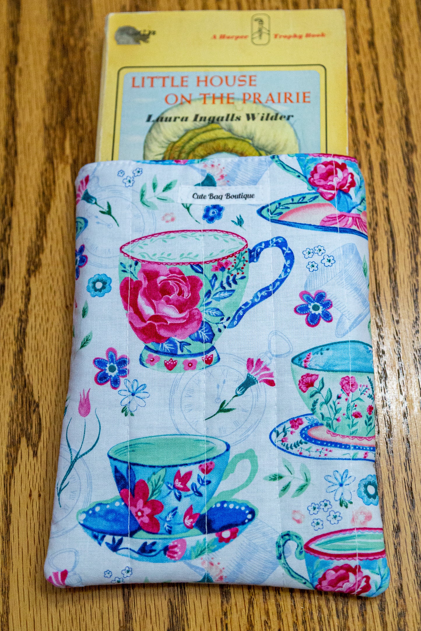 Afternoon Tea Quilted Kindle Sleeve