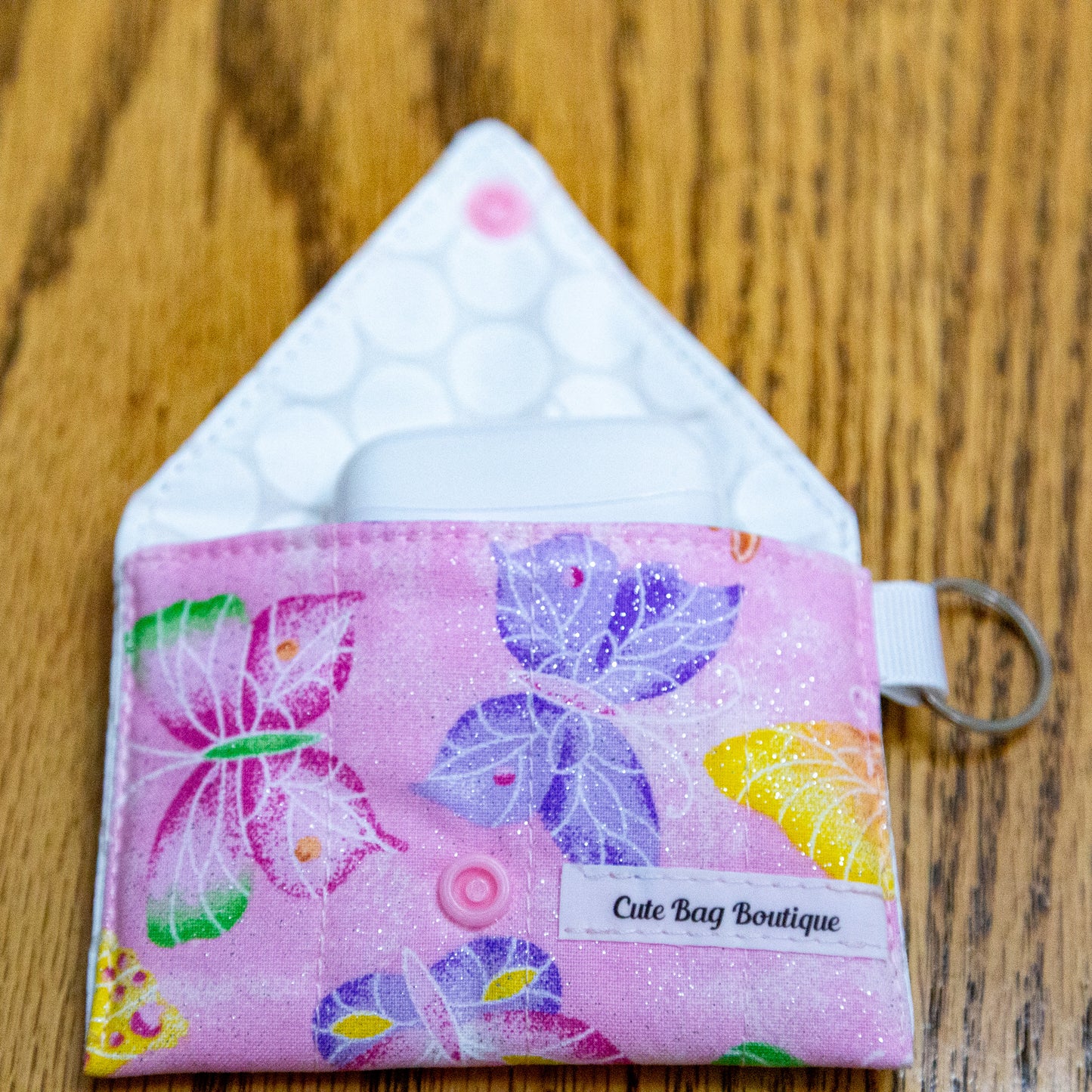 Bright Butterflies Quilted Earbud Pro Case