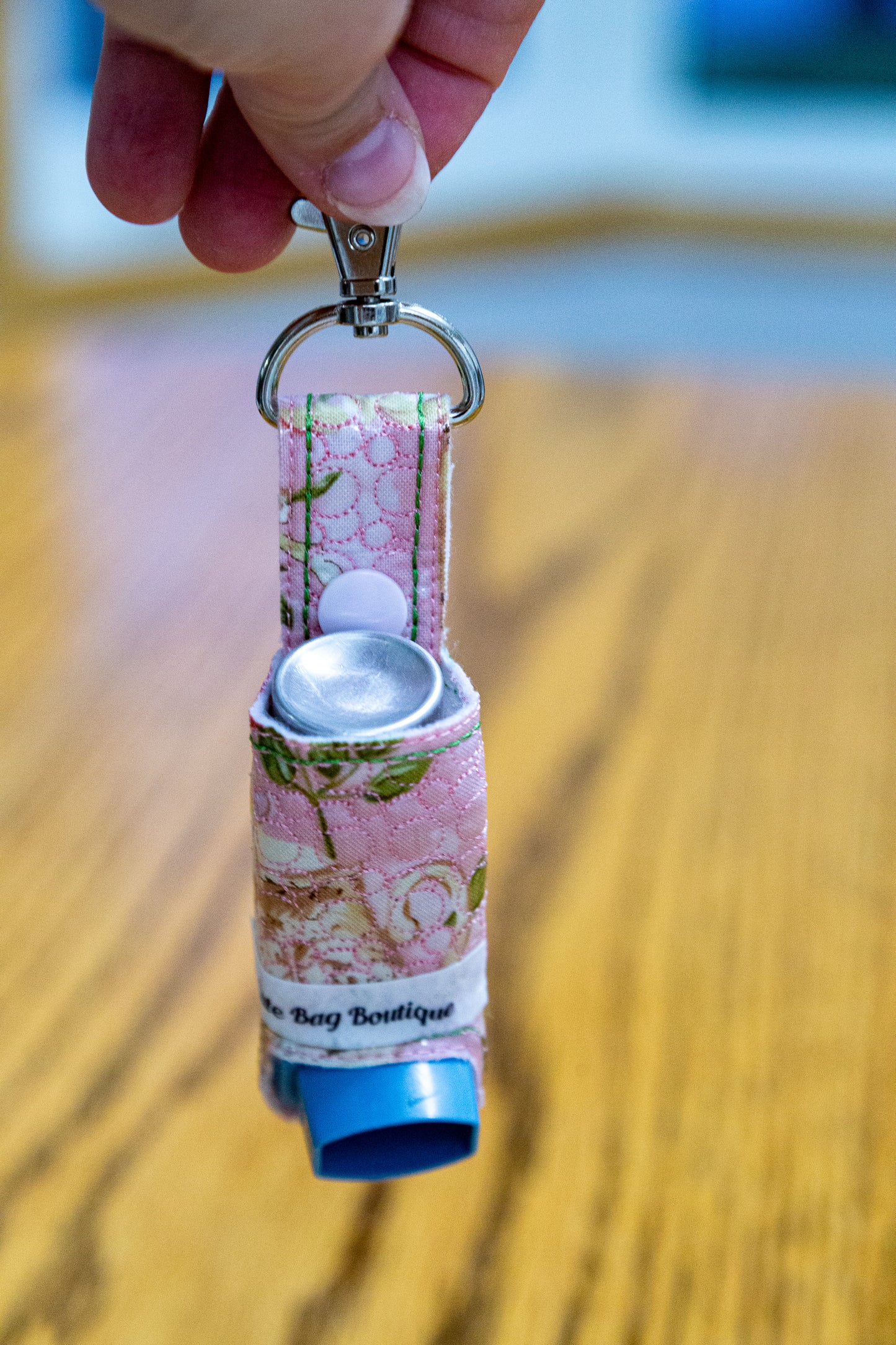 Rose Garden Tea For Two Pink Inhaler Cover