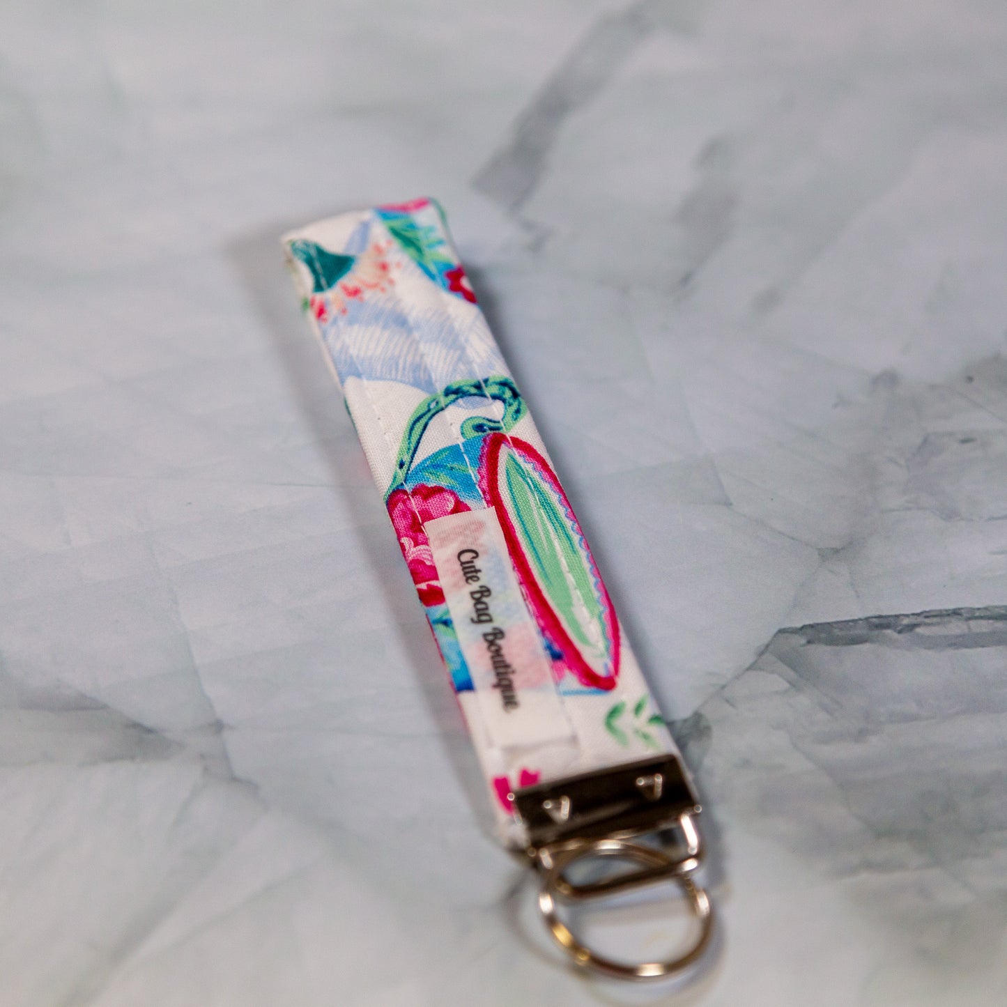 Afternoon Tea Quilted Wristlet