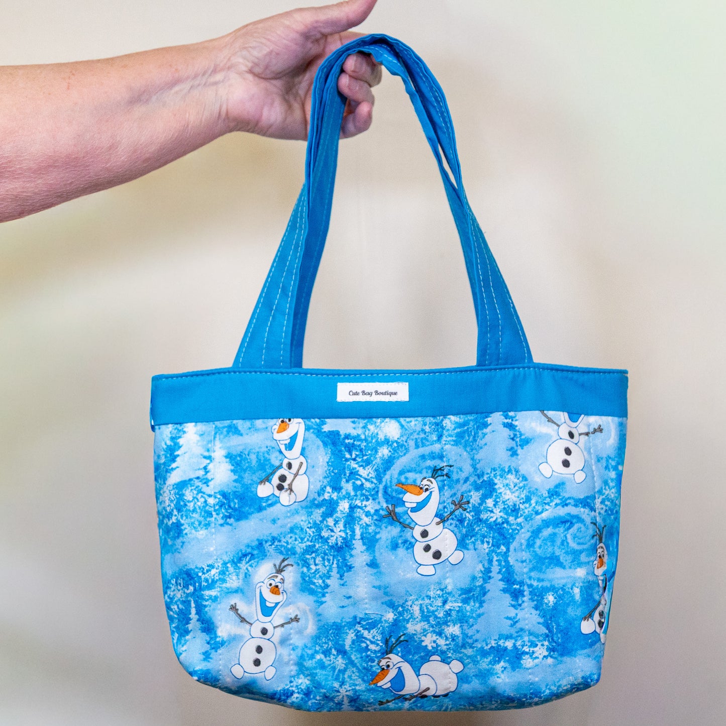 Quilted Olaf Kid Tote Bag