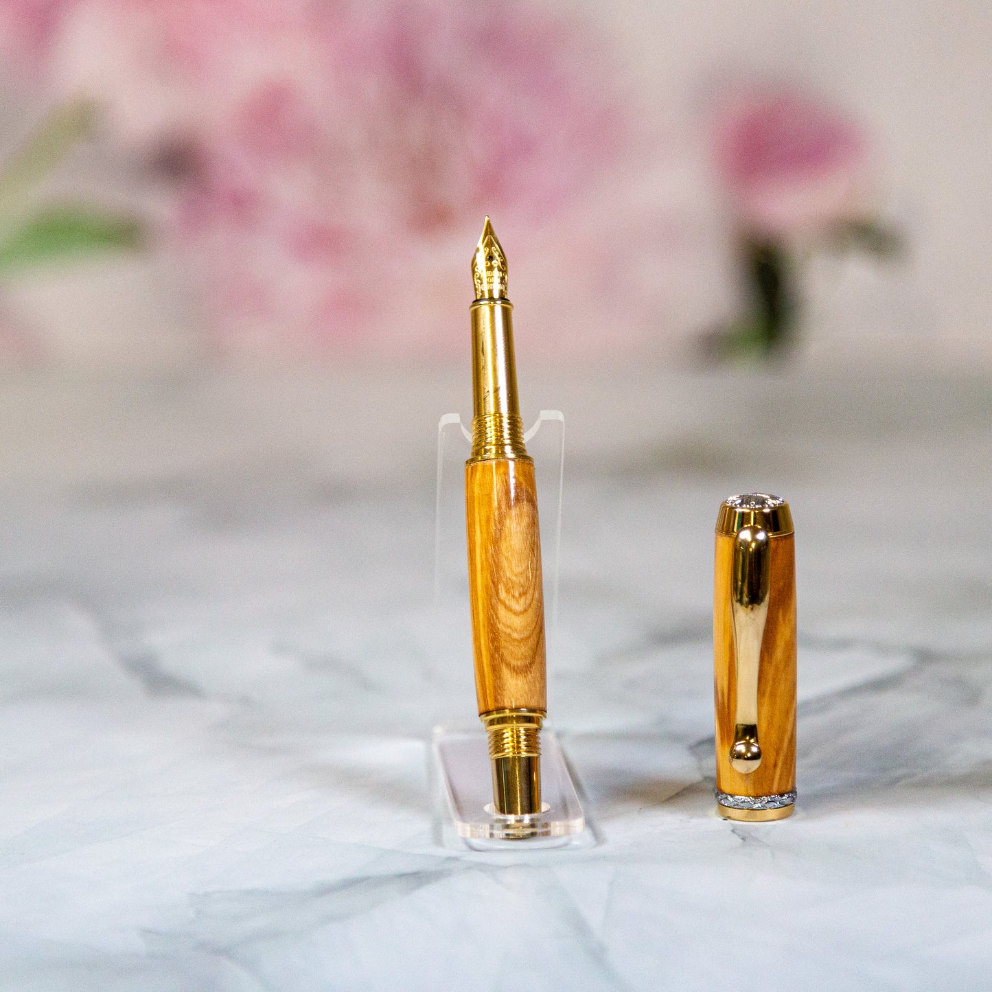 Triton Bethlehem Olivewood Fountain Pen