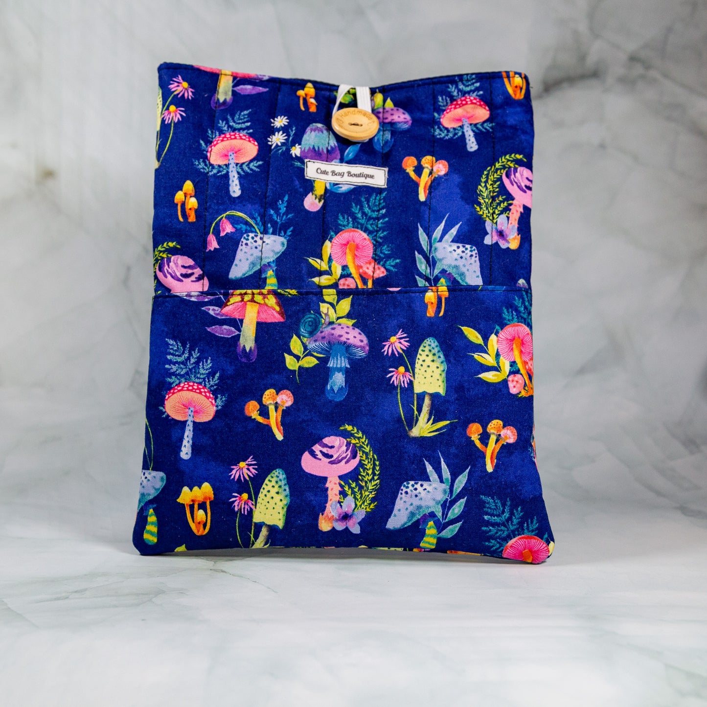 Magic Mushrooms Quilted Book Sleeve *Limited Edition*
