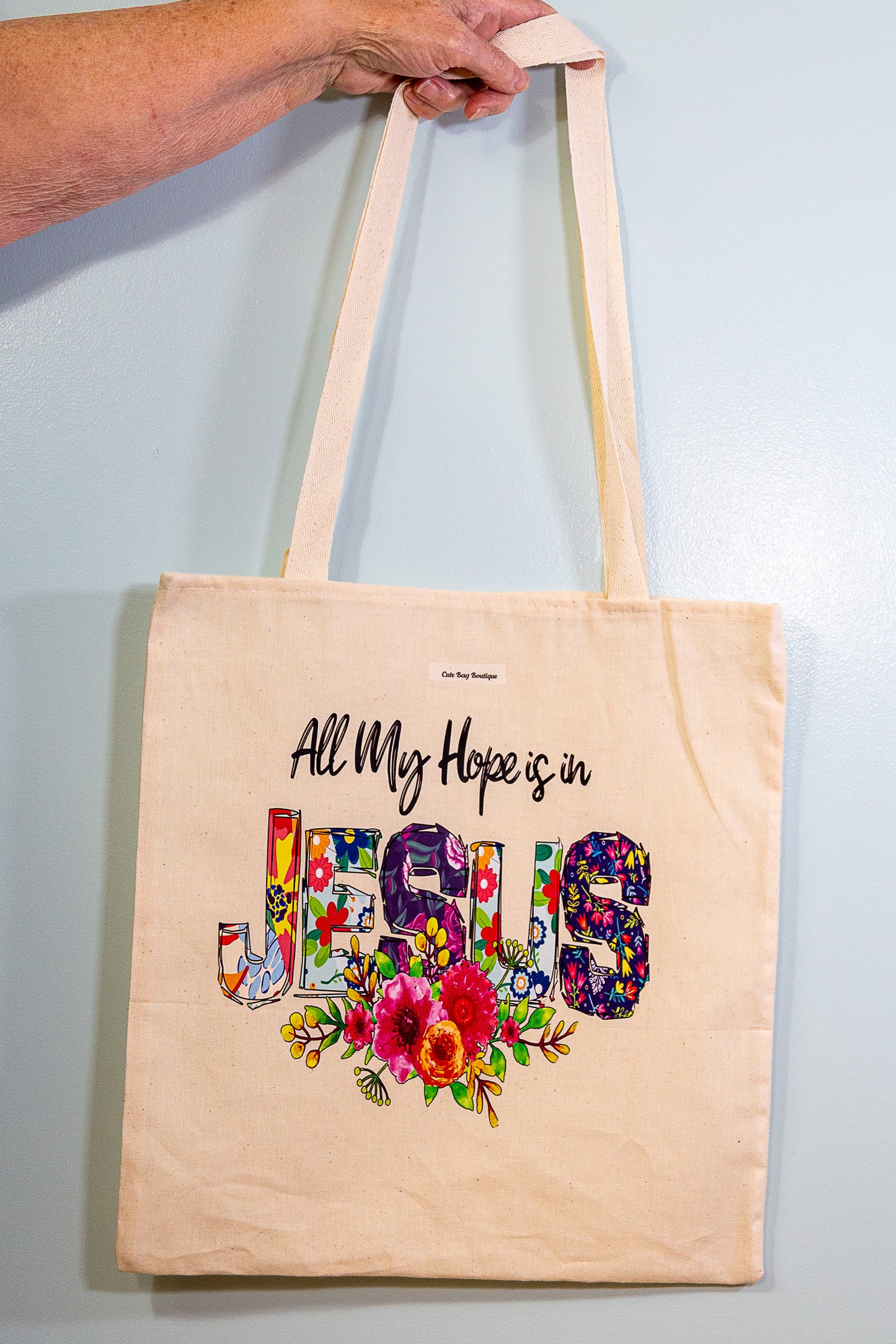 All My Hope Tote Bag