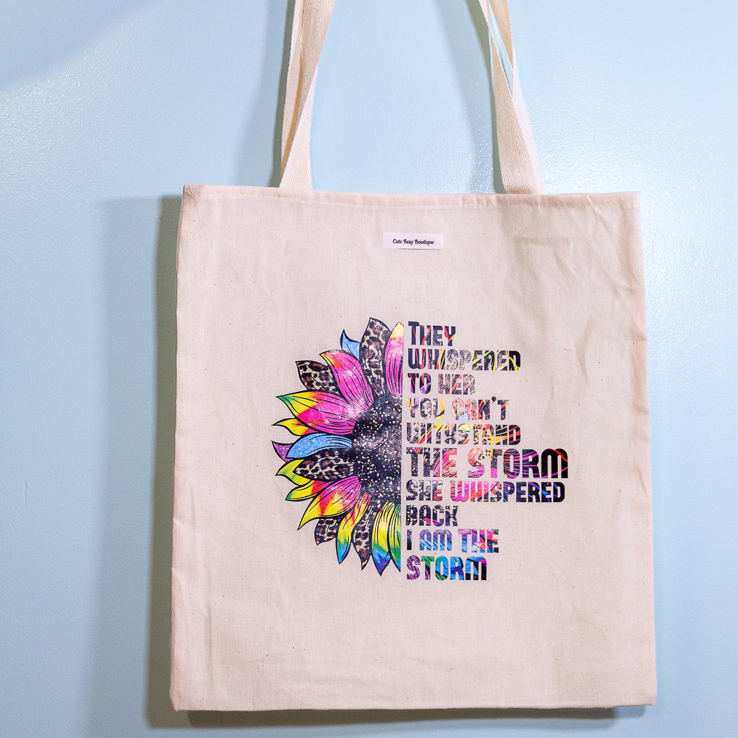 I Am the Storm Tote Bag