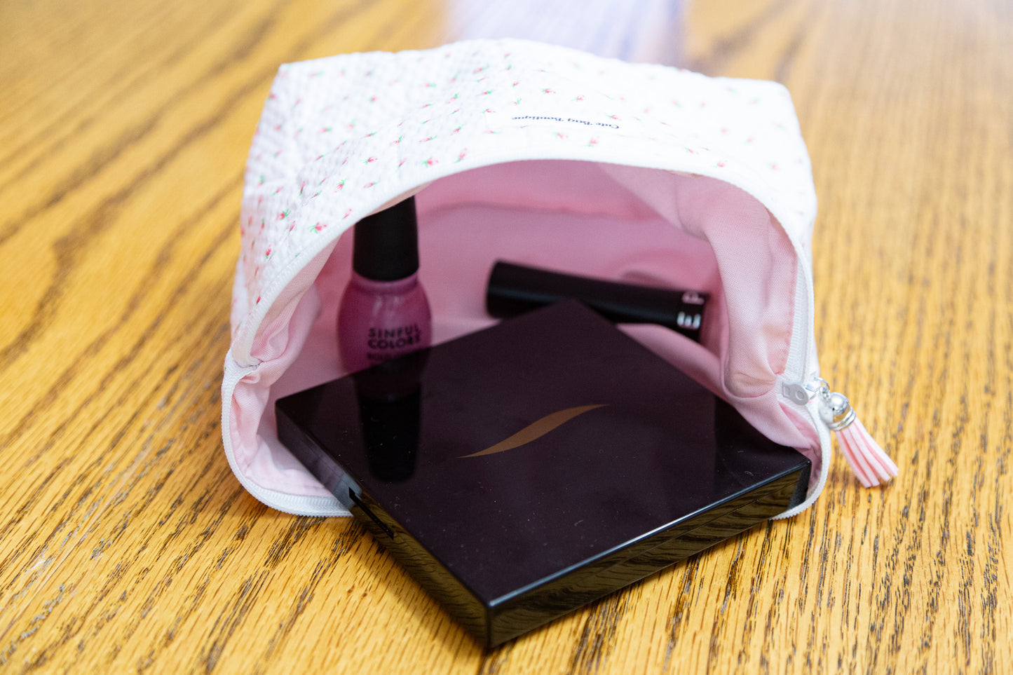 Rosebuds Quilted Cosmetic Bag *Limited Edition*