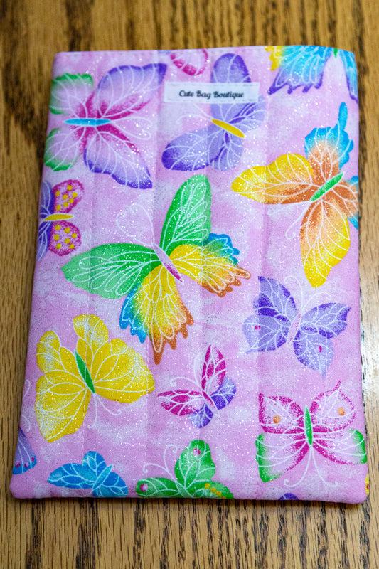 Bright Butterflies Quilted Kindle Sleeve
