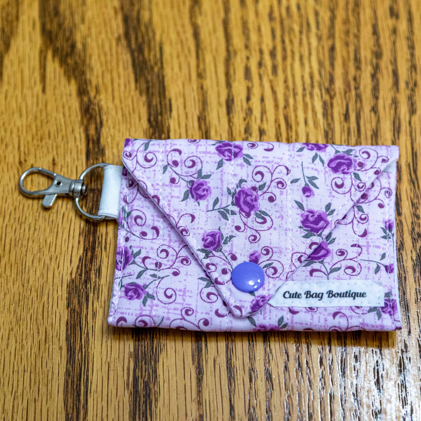 Purple Roses Quilted Earbud Pro Case *Limited Edition*