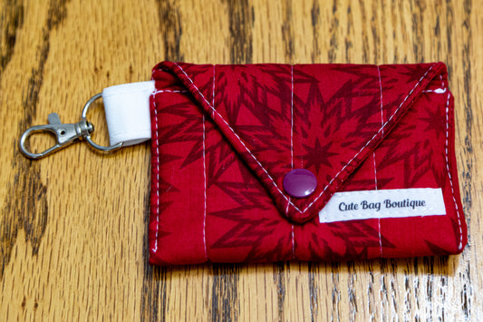 Red Fireworks Quilted Earbud Pro Case *Limited Edition*