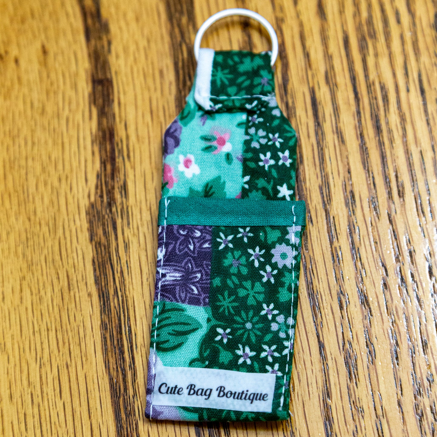 Purple and Green Chapstick Keychain *Limited Edition*