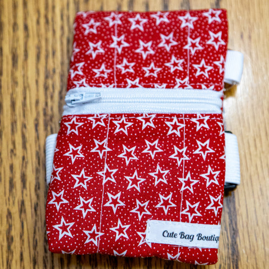 Red Stars Water Bottle Wallet *Limited Edition*