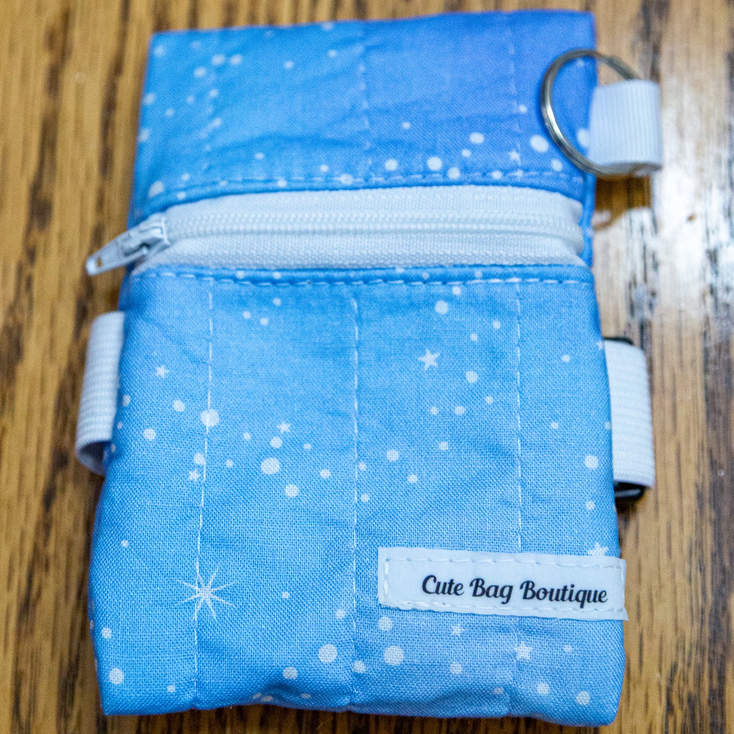 Frosty Swirls Water Bottle Wallet