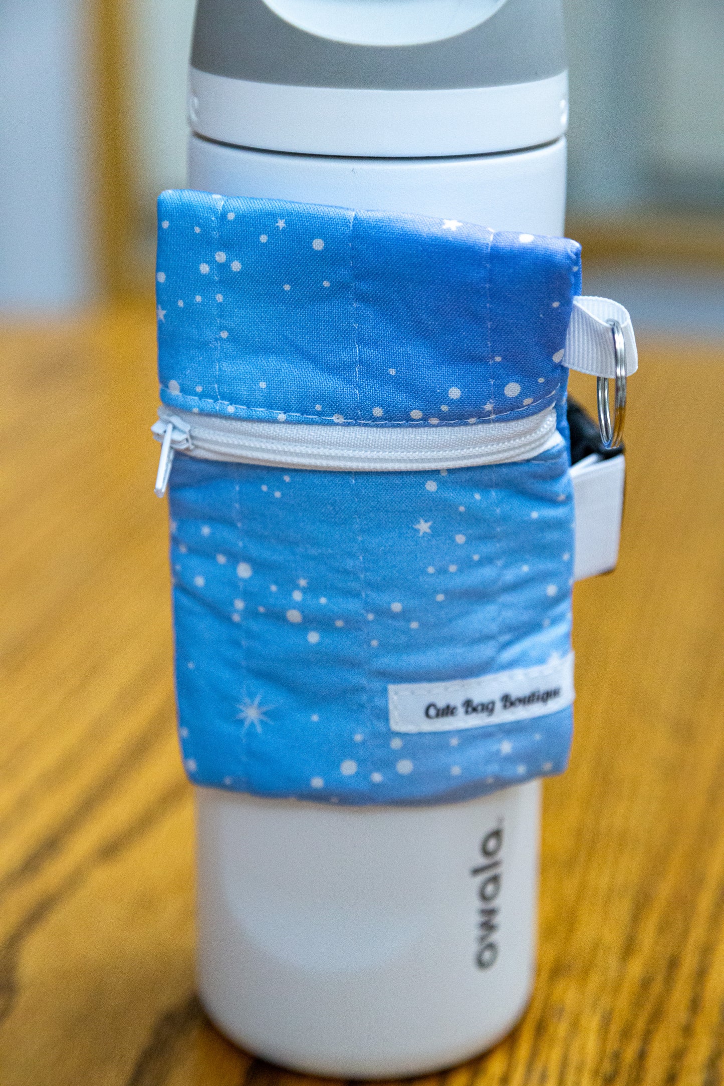 Frosty Swirls Water Bottle Wallet