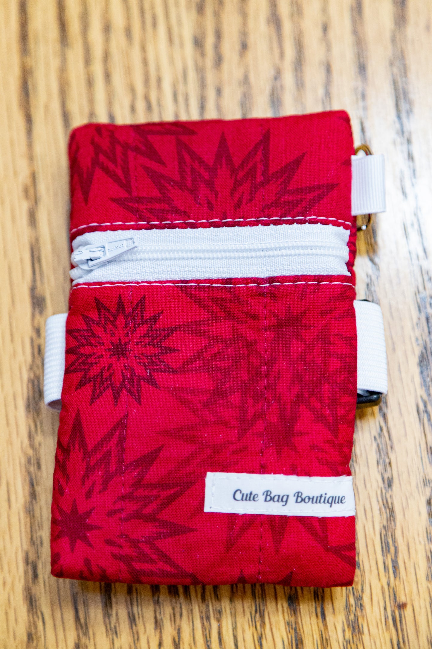 Red Firebursts Water Bottle Wallet *Limited Edition*