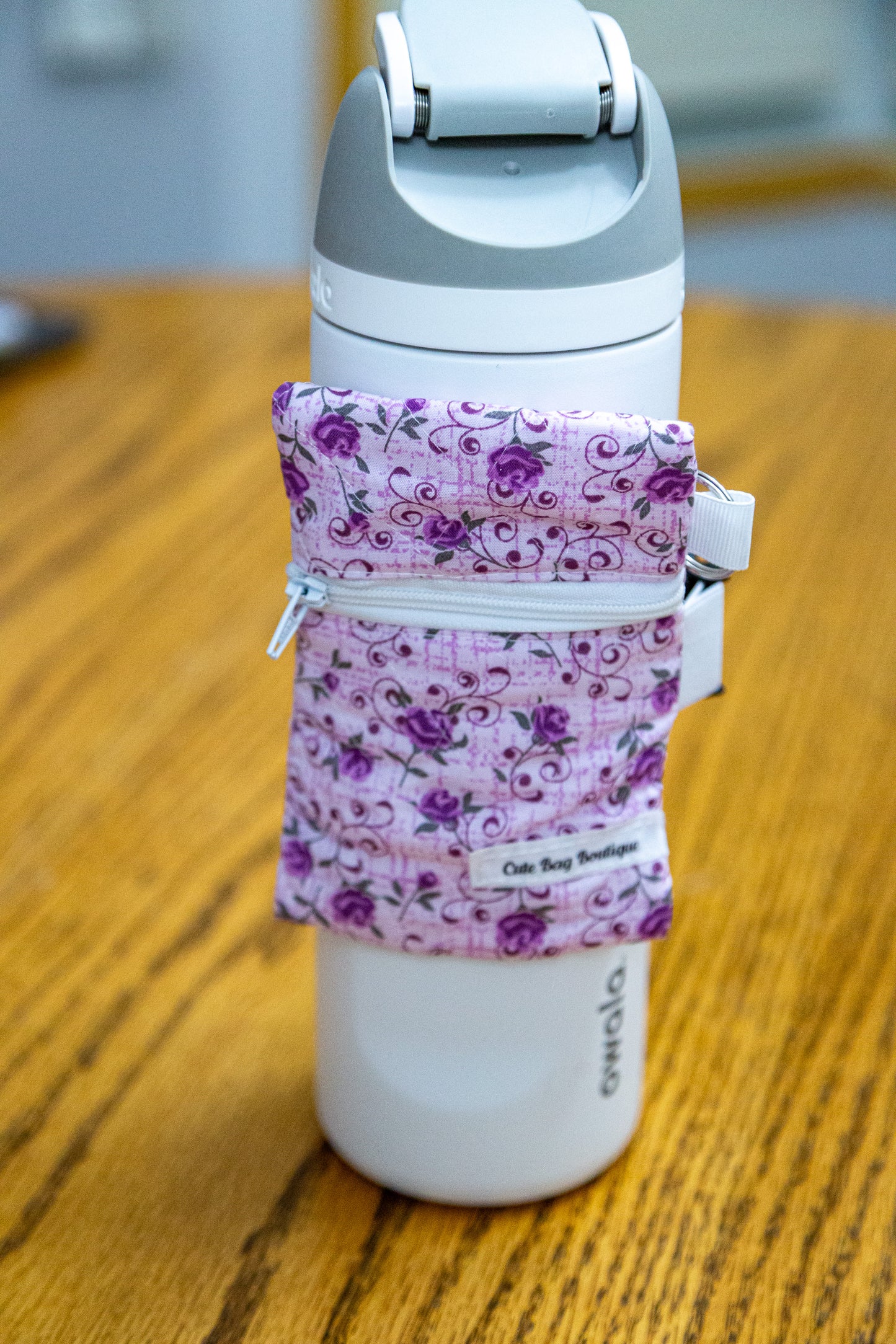 Purple Roses Water Bottle Wallet *Limited Edition*