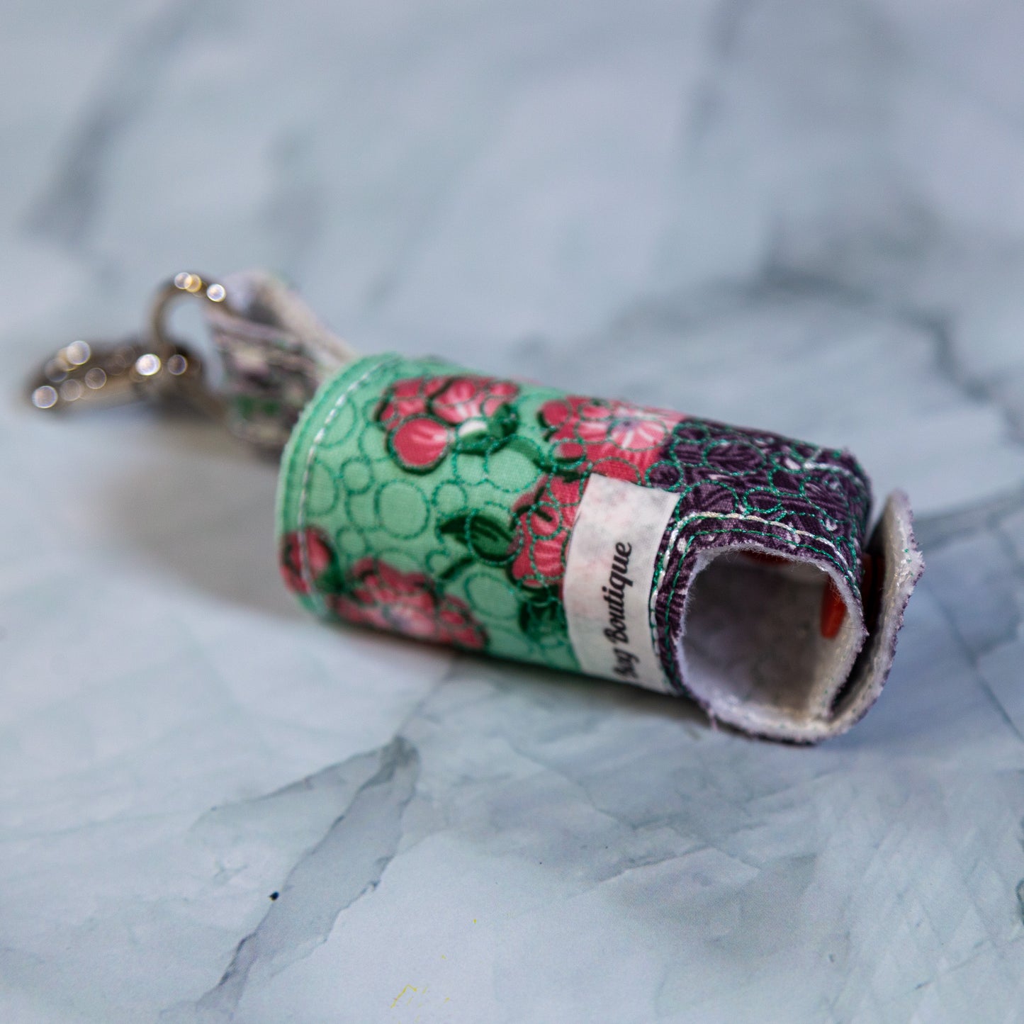 Green and Purple Inhaler Cover