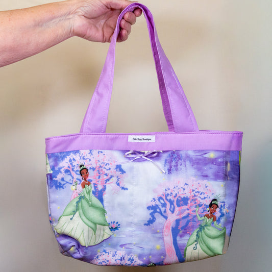 Quilted Tiana, Princess and the Frog Kid Tote Bag