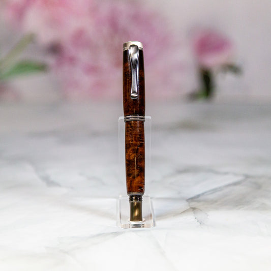 Chairman Fountain Pen Gunmetal Black Walnut