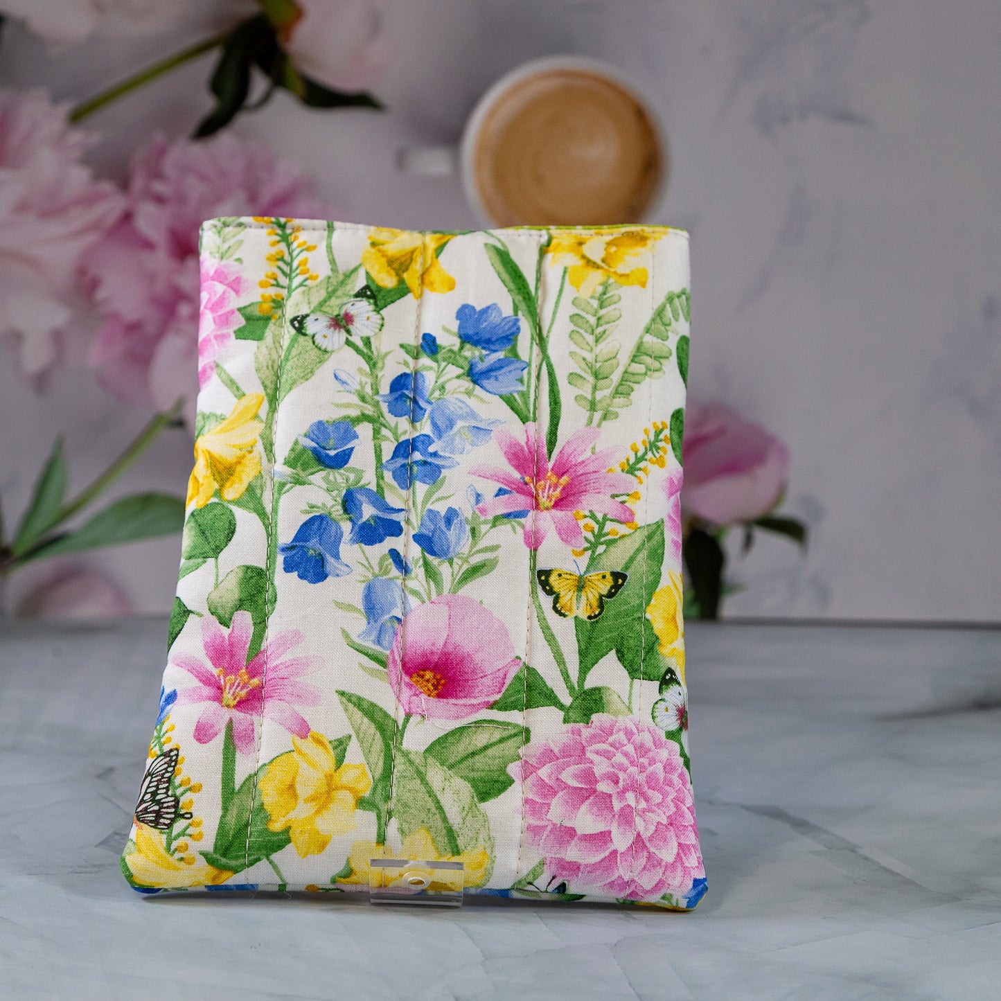 A Burst of Spring Quilted Kindle Sleeve *Limited Edition*
