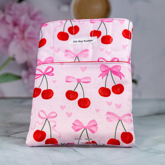 Cherry Valentine Quilted Kindle Sleeve *Limited Edition*