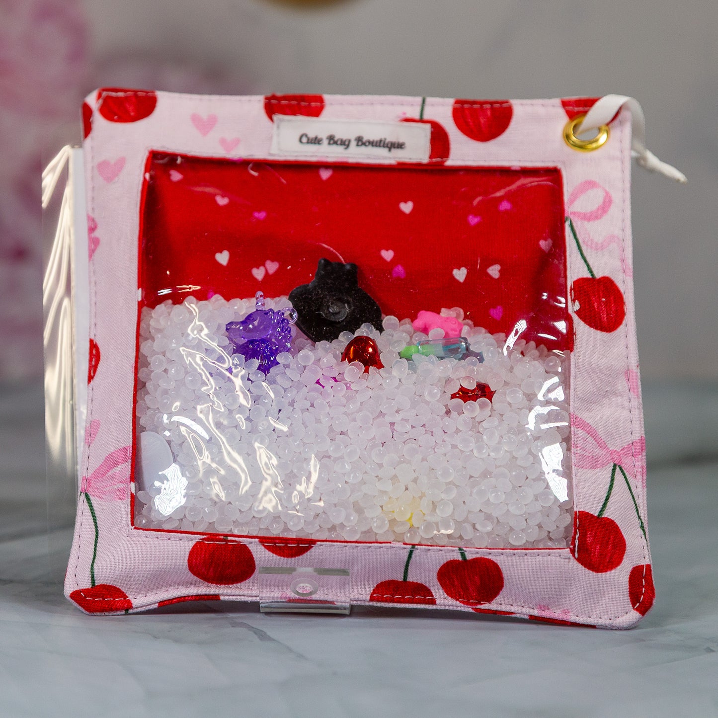 Cherry Valentine I Spy Bag