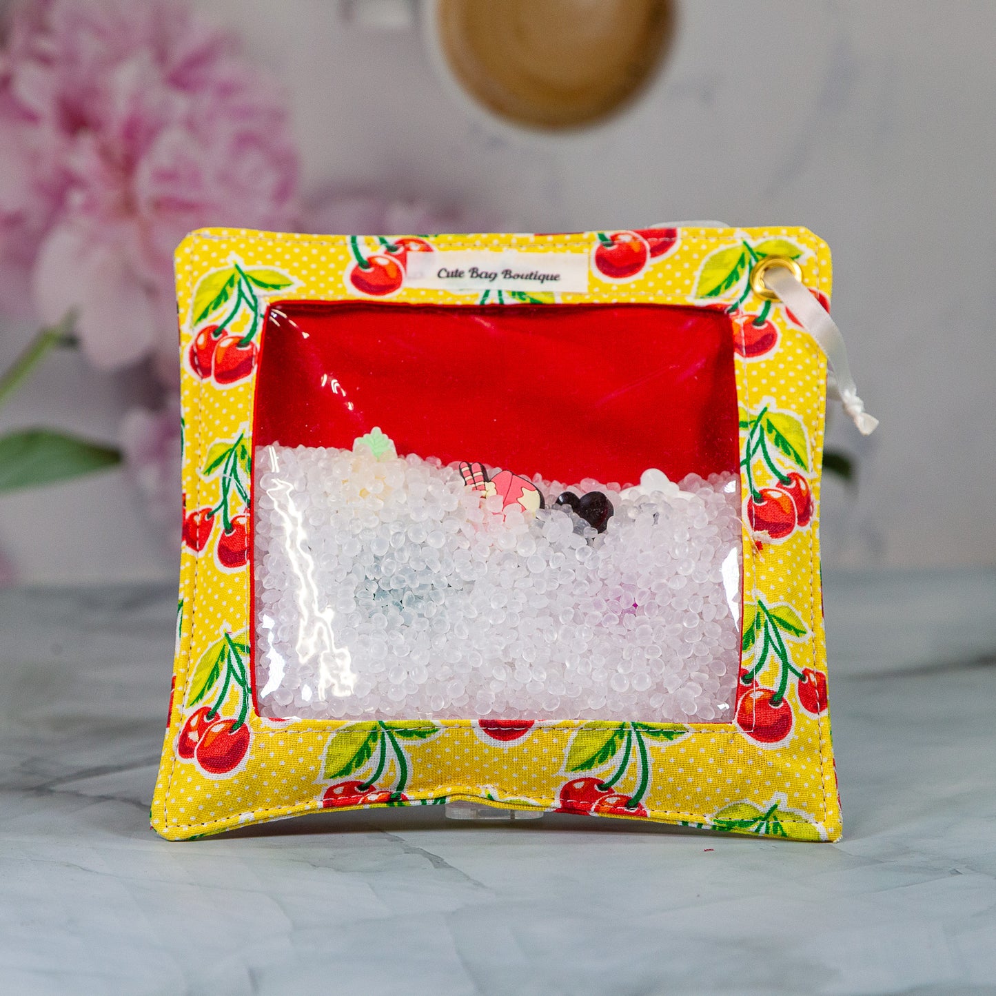 Bright Cherries I Spy Bag