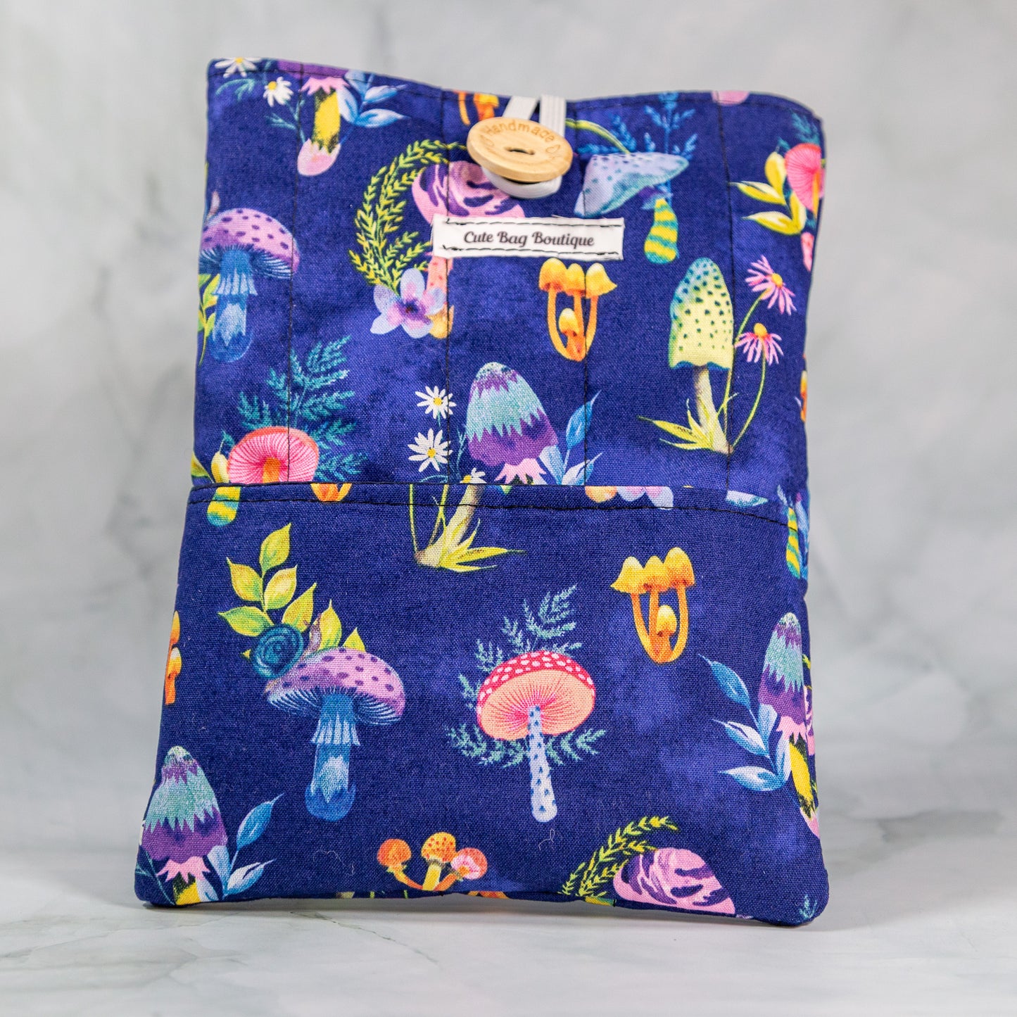 Magic Mushrooms Quilted Kindle Sleeve *Limited Edition*