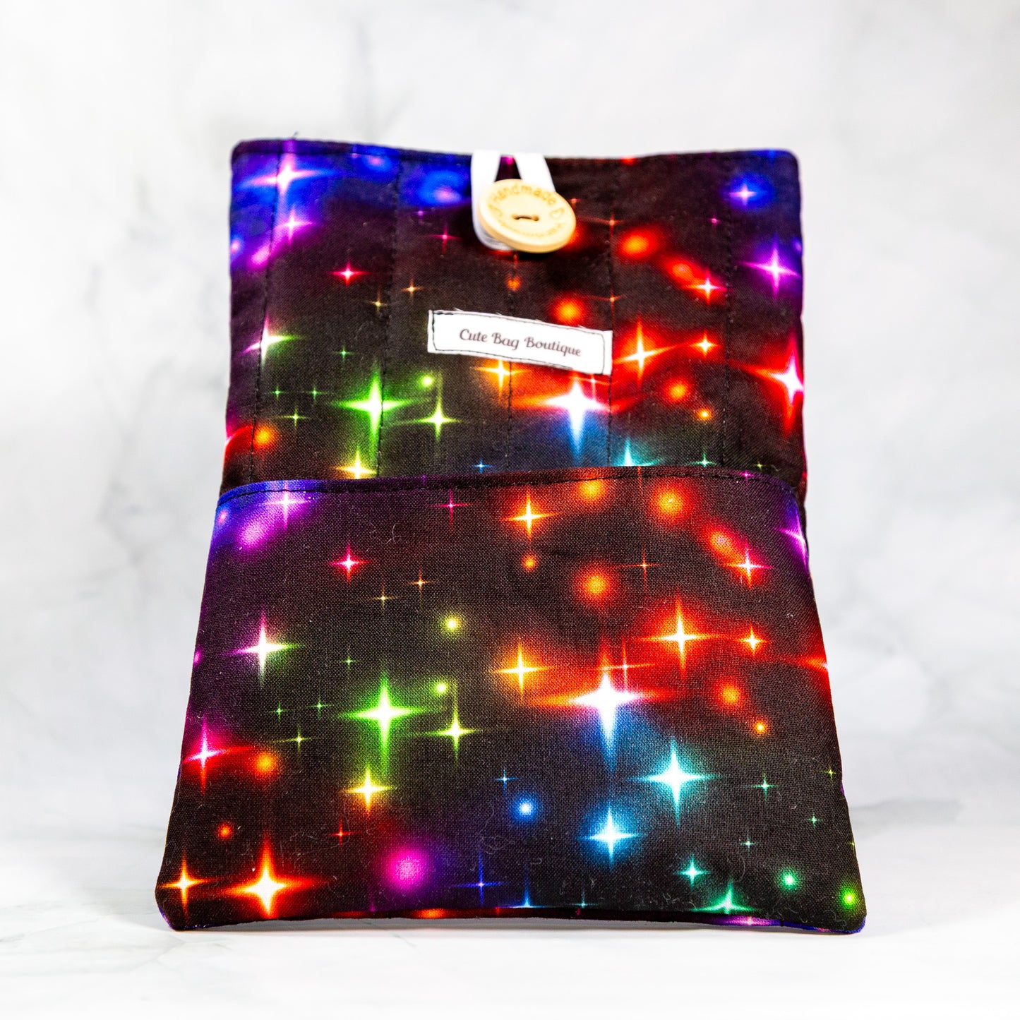 Sparkling Stars Quilted Kindle Sleeve *Limited Edition*