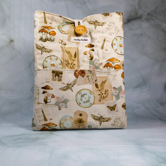 Ephemera Quilted Book Sleeve *Limited Edition*