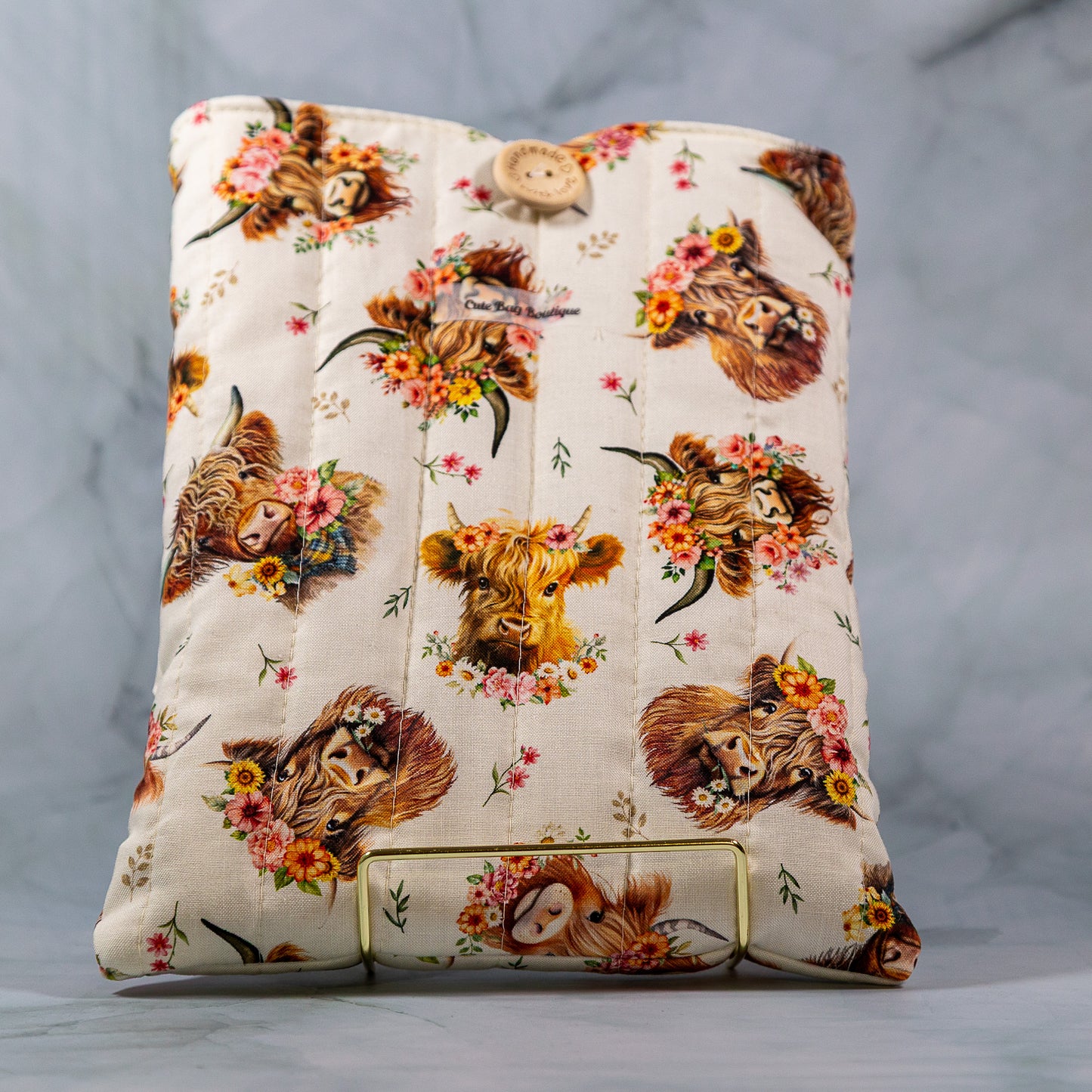 You Are My Sunshine Quilted Book Sleeve *Limited Edition*