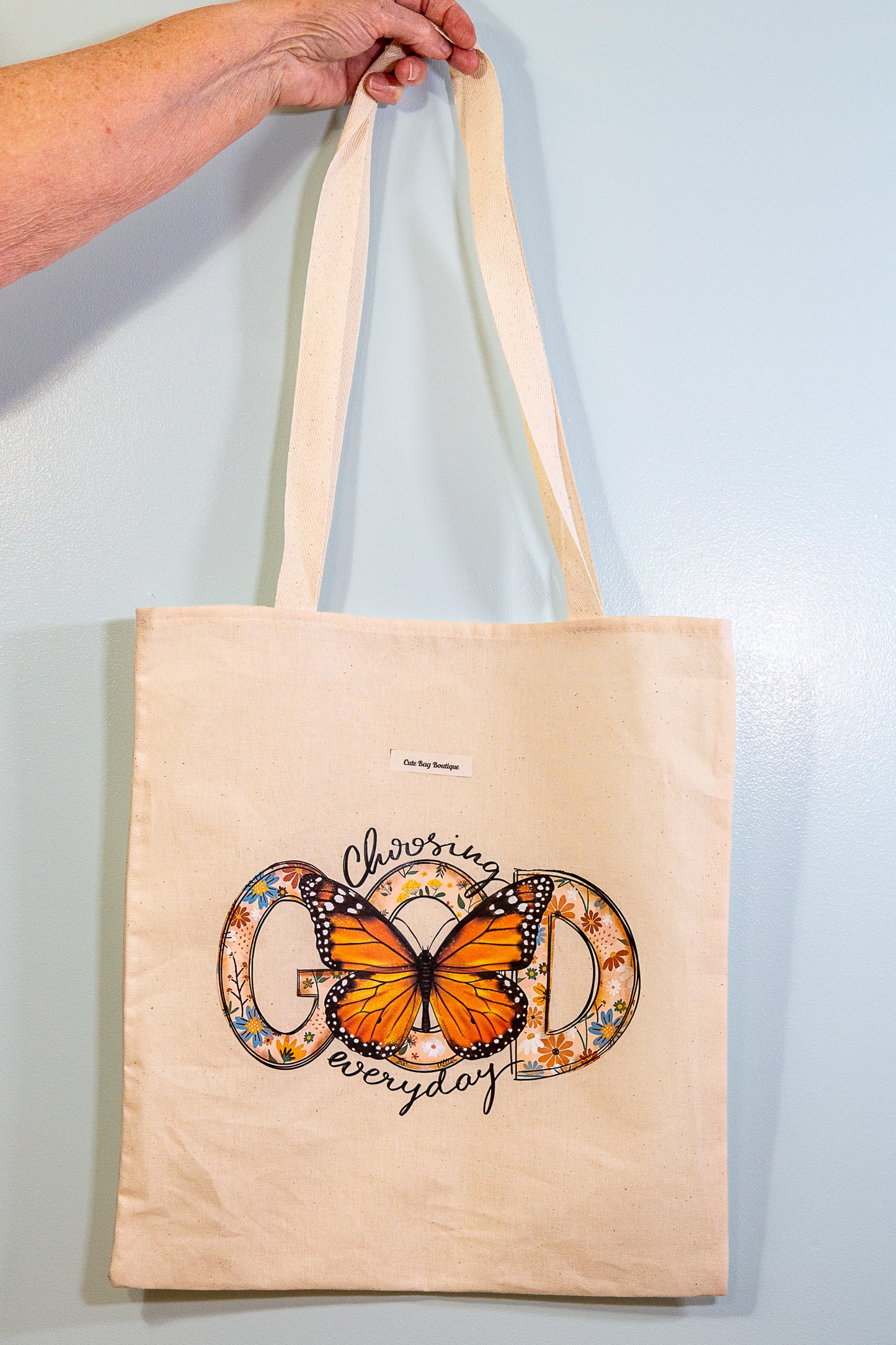 Choosing God Everyday Tote Bag
