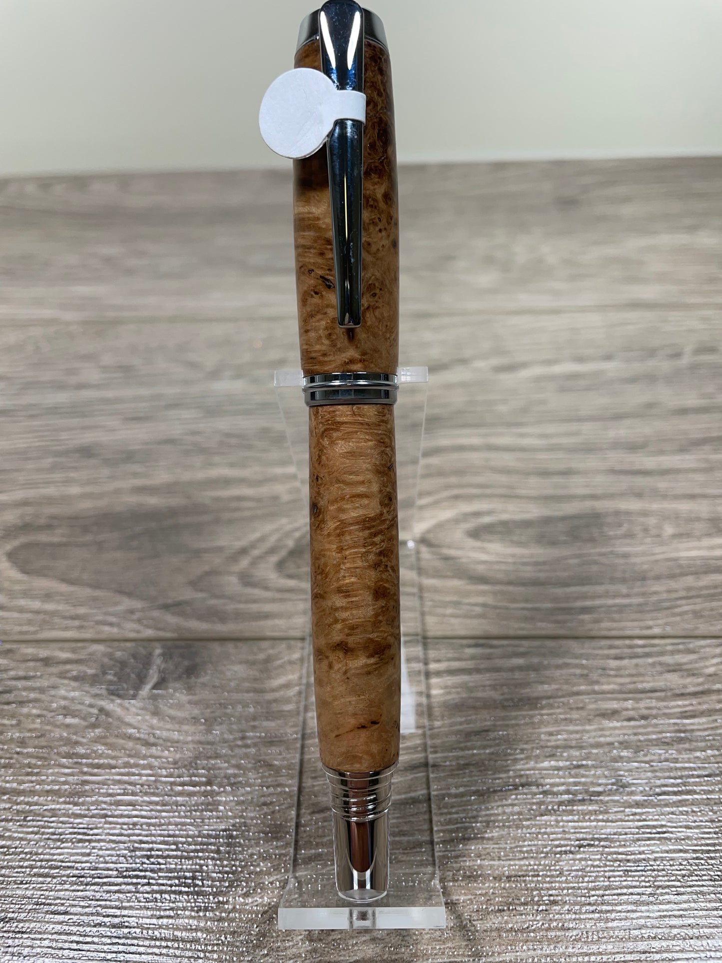 Algonquin Rollerball Silver Silver Leaf Stabilized
