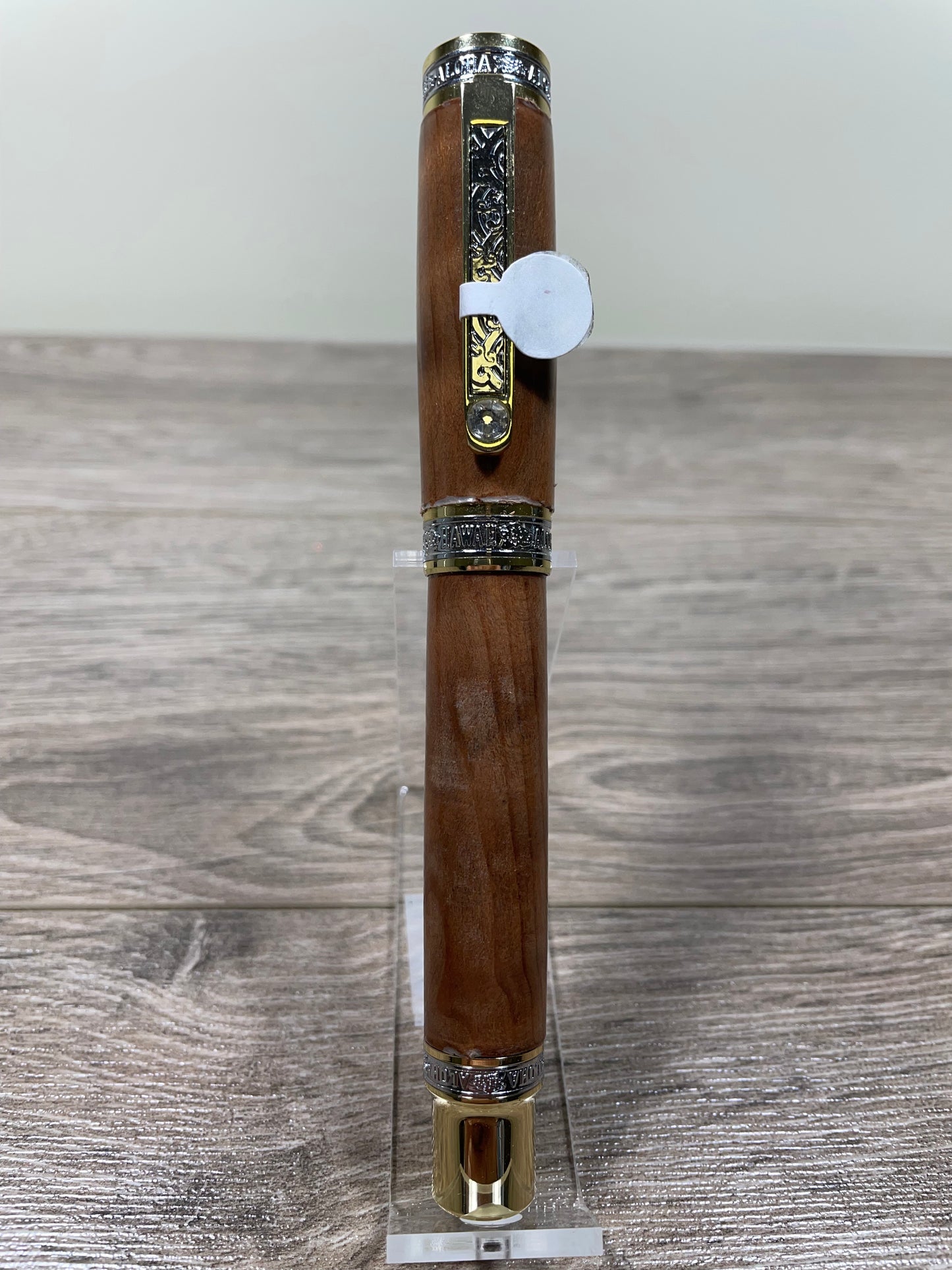 Hawaiian Springs Rollerball Gold & Silver Curly Redwood