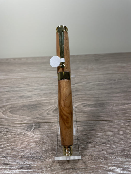 Hawaiian Springs Rollerball Gold & Silver Curly Redwood
