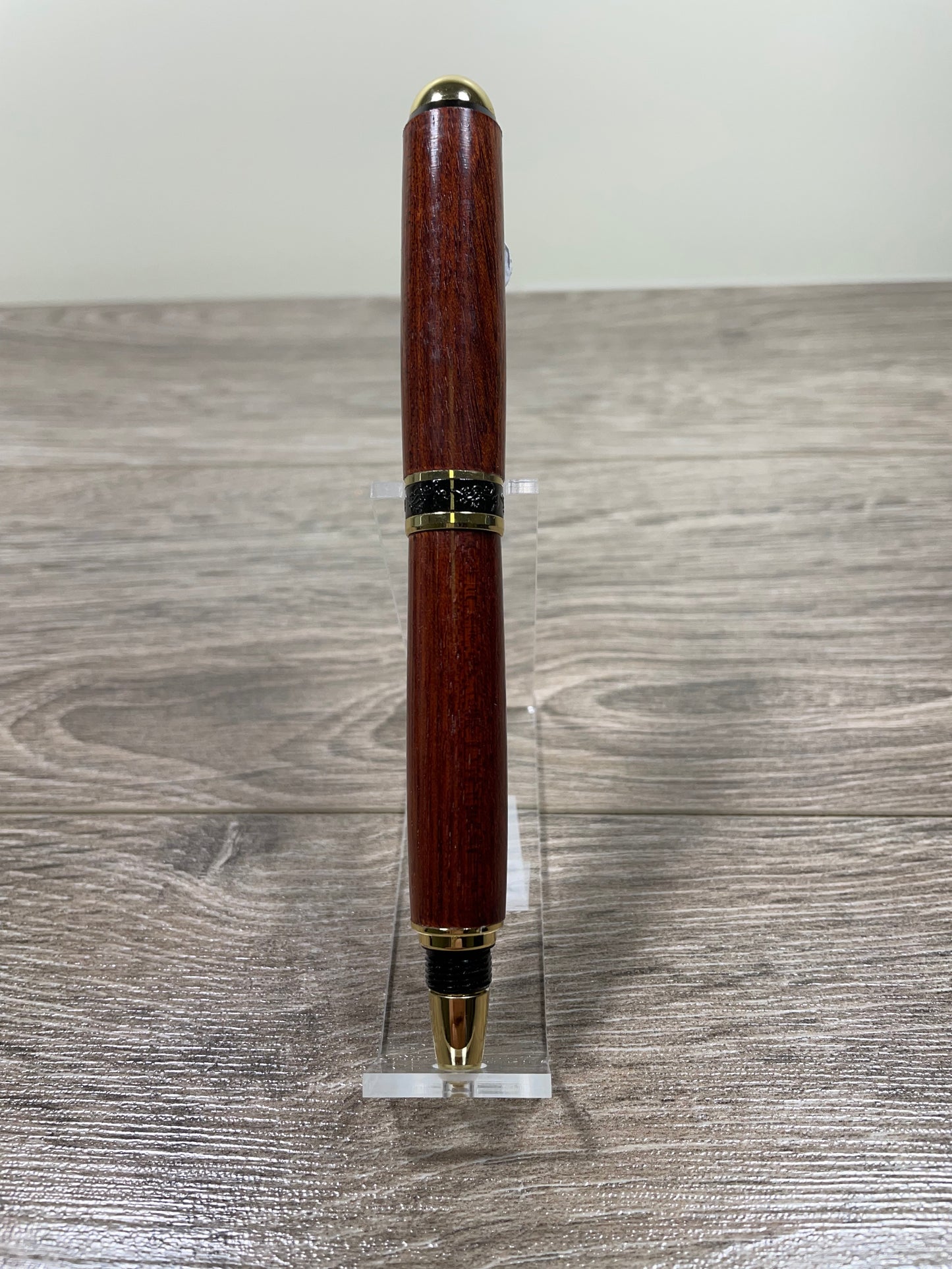 Jr. Gent II Rollerball 12K Gold & Gun Metal Bloodwood