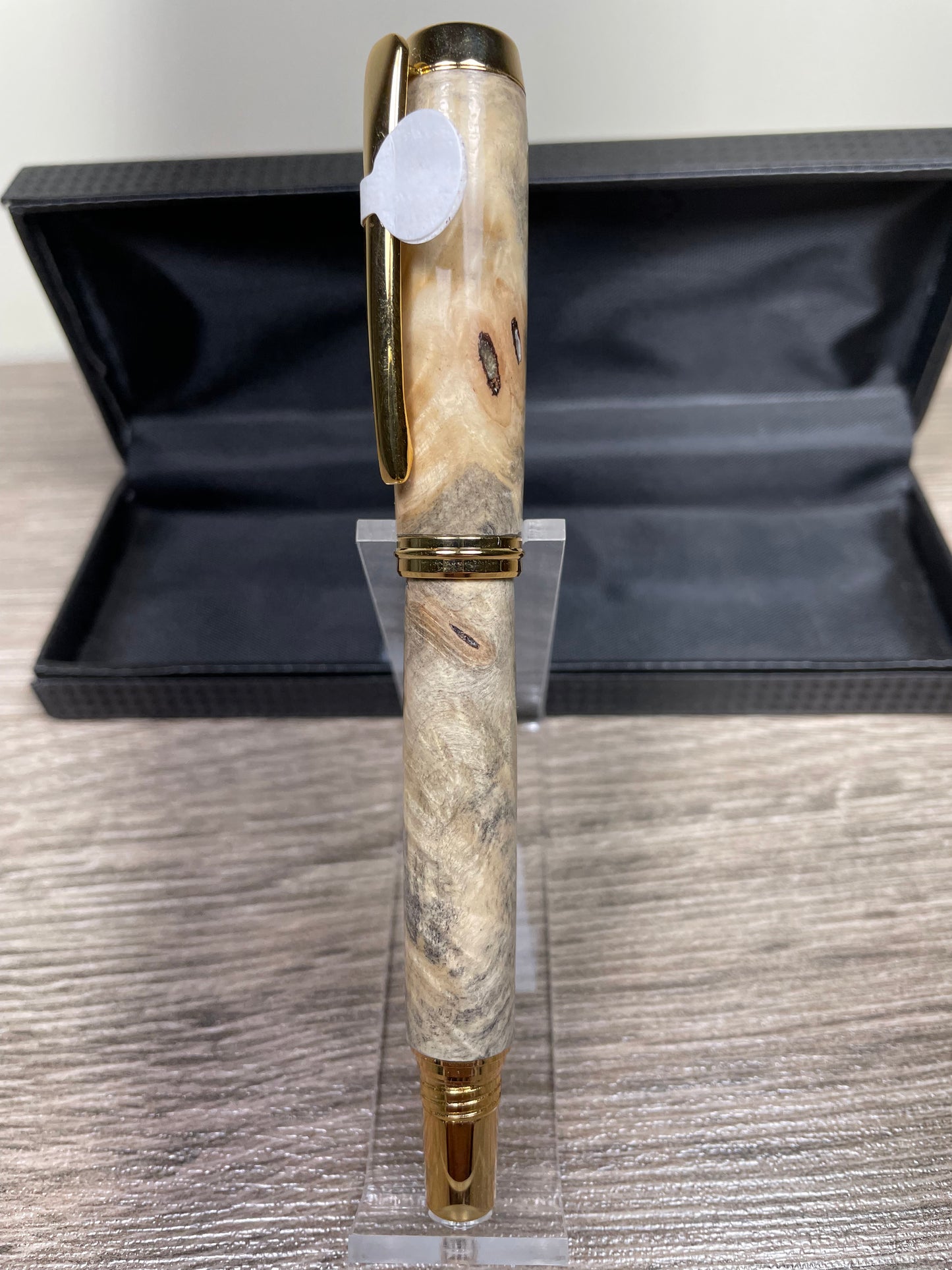 Algonquin Rollerball Gold Buckeye Burl